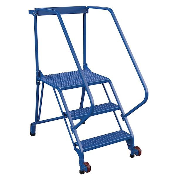 60 H Steel Tip N Roll Straddle, Grip, 3 Step, 50 deg., 3 Steps
